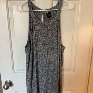 Torrid Charcoal Textured Tank Top
